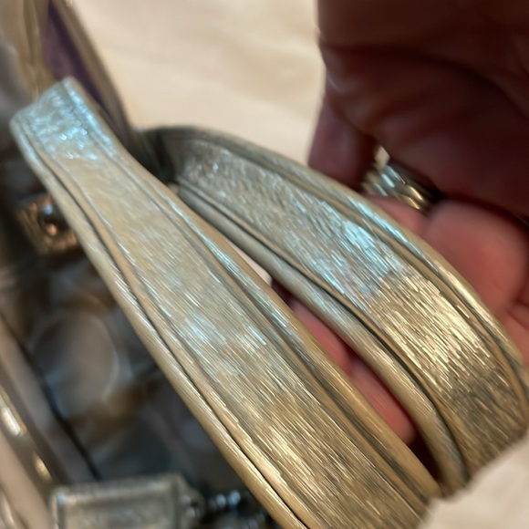 Coach Silver Jacquard. 205 - Picture 7 of 17